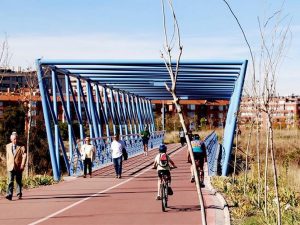Plano interactivo Anillo Verde Ciclista de Madrid