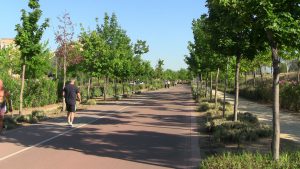Plano interactivo Anillo Verde Ciclista de Madrid