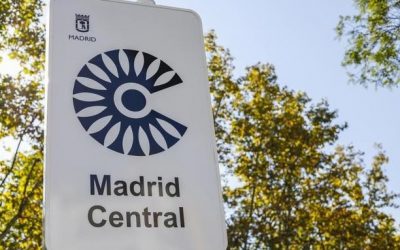 Mapa Interactivo en Google Maps del área restringida de circulación MADRID CENTRAL